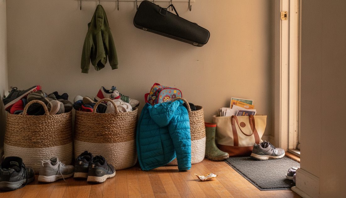 How I Keep Our Entryway From Looking Like a Dumpster (60% Success Rate) 